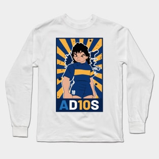 Diego Maradona 10 Legend Long Sleeve T-Shirt